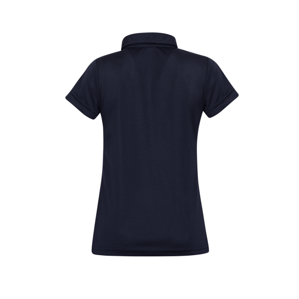 Navy P500 Short Sleeve Polo Shirt For Women